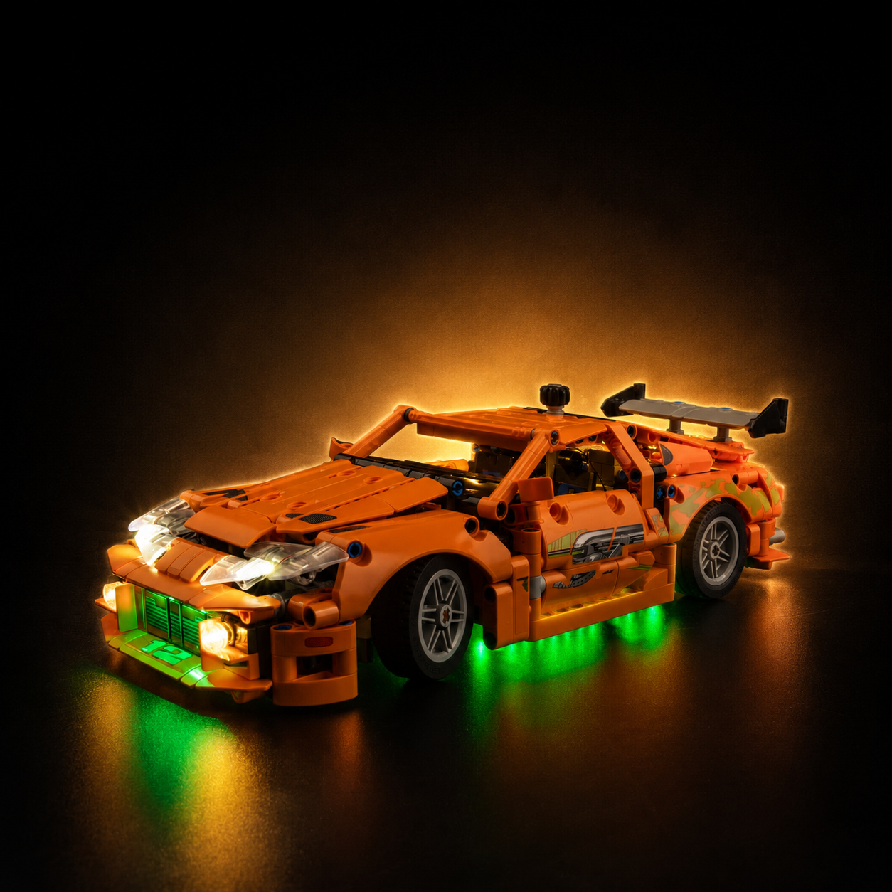 Premium-Wanddisplay kompatibel mit LEGO® Technic™ McLaren F1 42141 Stil D