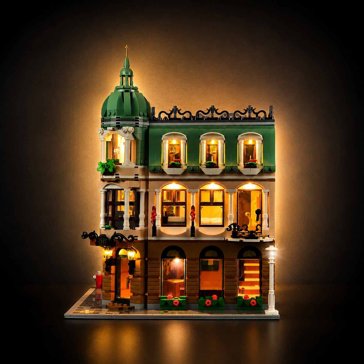 LED Light Kit for LEGO® Icons Boutique Hotel 10297