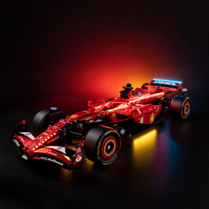 Premium-Wanddisplay kompatibel mit LEGO® Technic™ McLaren F1 42141 Stil D