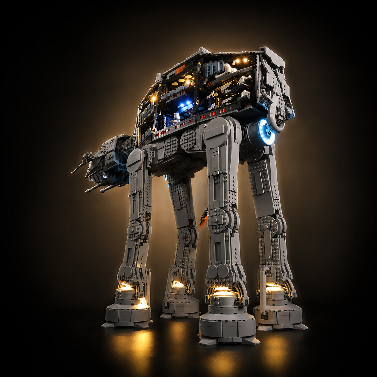 Premium-Wanddisplay kompatibel mit LEGO® Technic™ McLaren F1 42141 Stil D