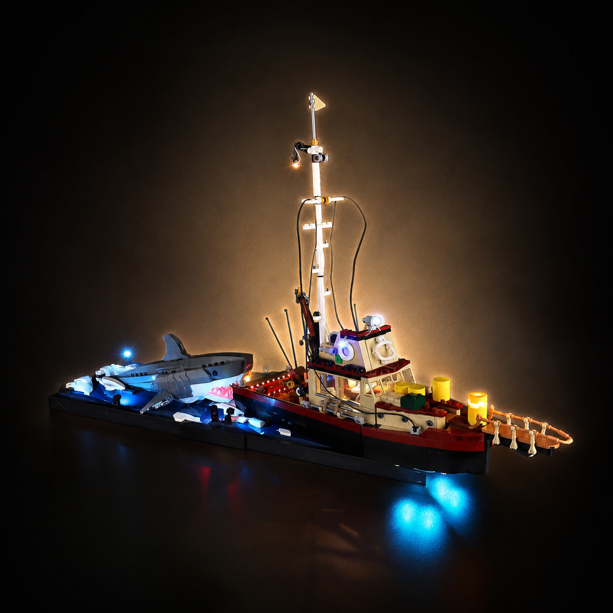 LED Light Kit for LEGO® Ideas Jaws 21350