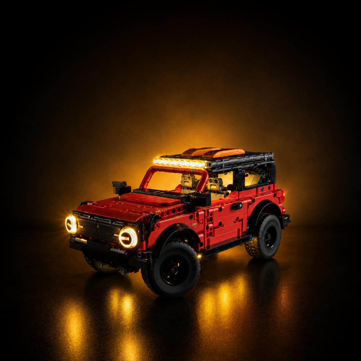 Premium-Wanddisplay kompatibel mit LEGO® Technic™ McLaren F1 42141 Stil D