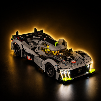 Premium-Wanddisplay kompatibel mit LEGO® Technic™ McLaren F1 42141 Stil D