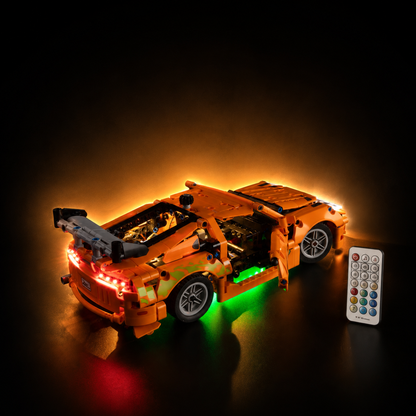 Premium-Wanddisplay kompatibel mit LEGO® Technic™ McLaren F1 42141 Stil D