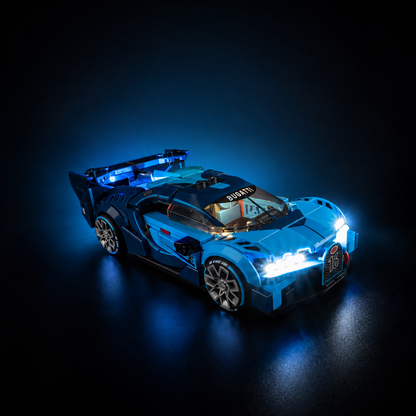 LED Light Kit for LEGO® Speed Champions Bugatti Vision GT 77253