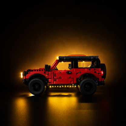 Premium-Wanddisplay kompatibel mit LEGO® Technic™ McLaren F1 42141 Stil D