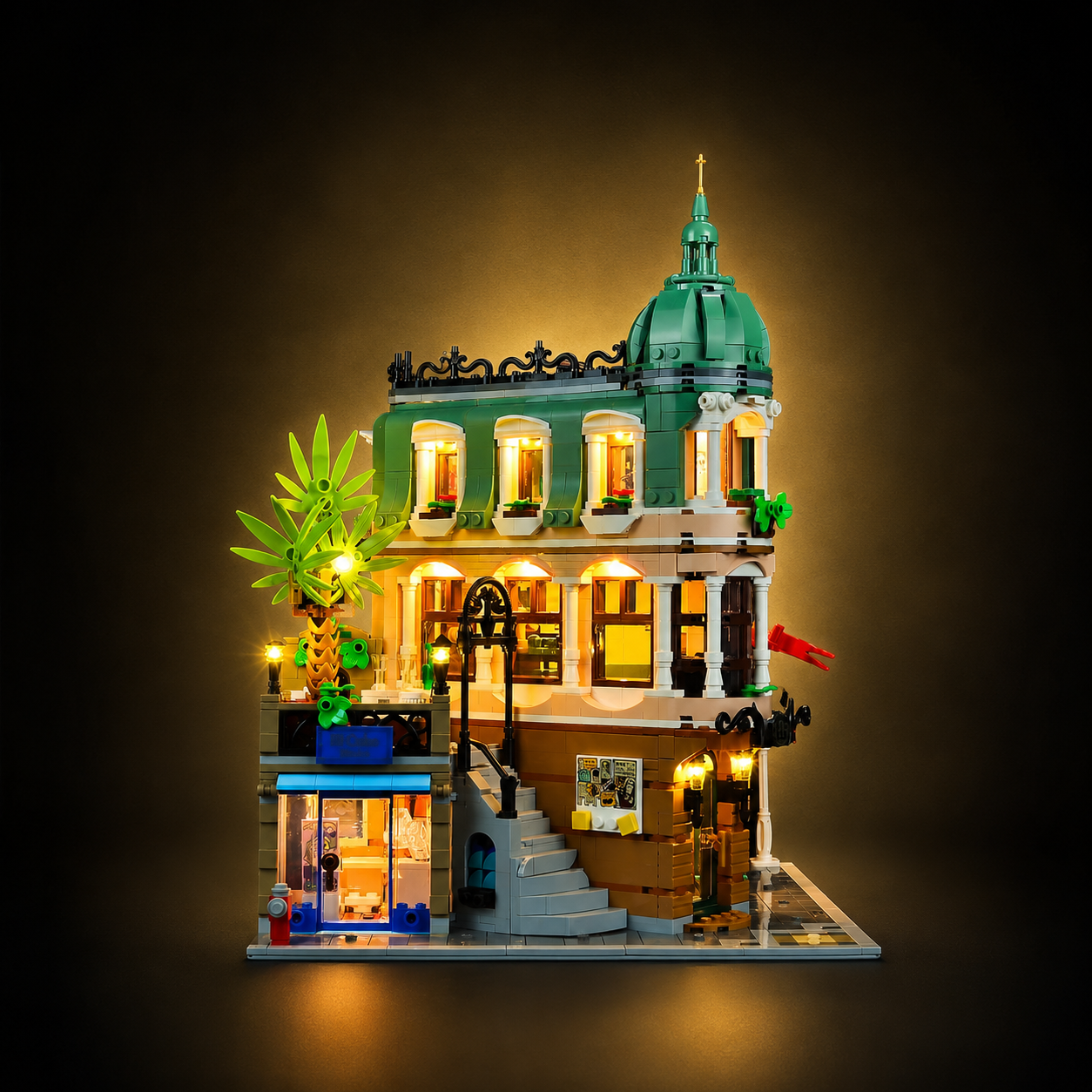 LED Light Kit for LEGO® Icons Boutique Hotel 10297
