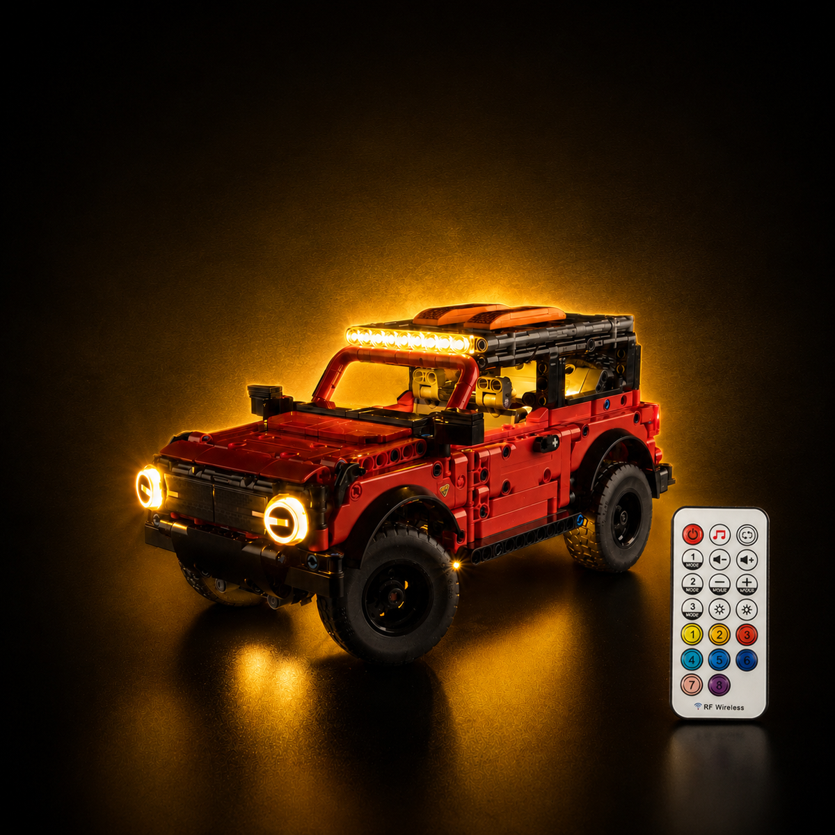 Light Kit Compatible with LEGO® Ford Bronco® SUV Set 42213
