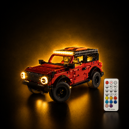 Premium-Wanddisplay kompatibel mit LEGO® Technic™ McLaren F1 42141 Stil D