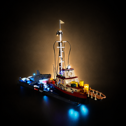 LED Light Kit for LEGO® Ideas Jaws 21350
