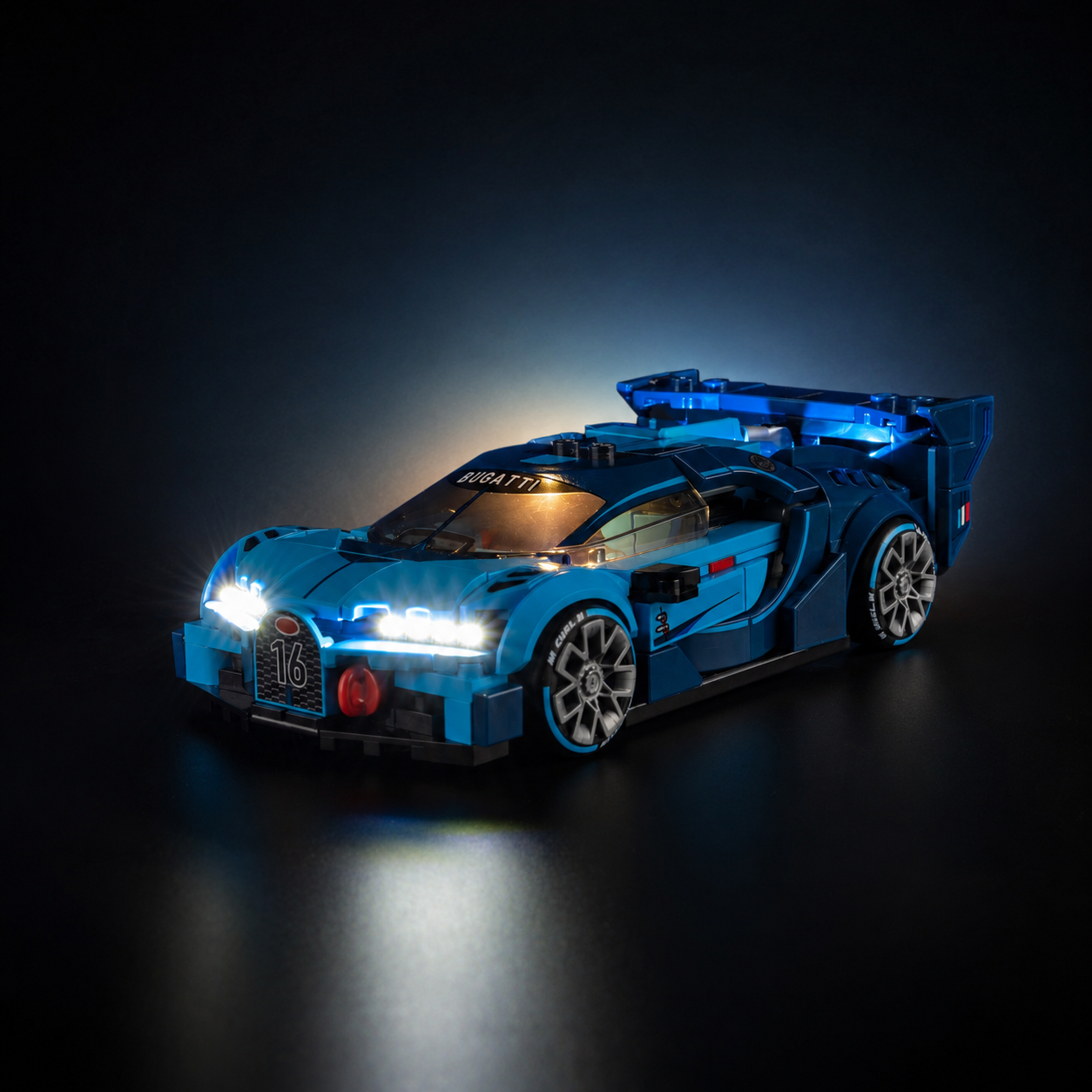 LED Light Kit for LEGO® Speed Champions Bugatti Vision GT 77253