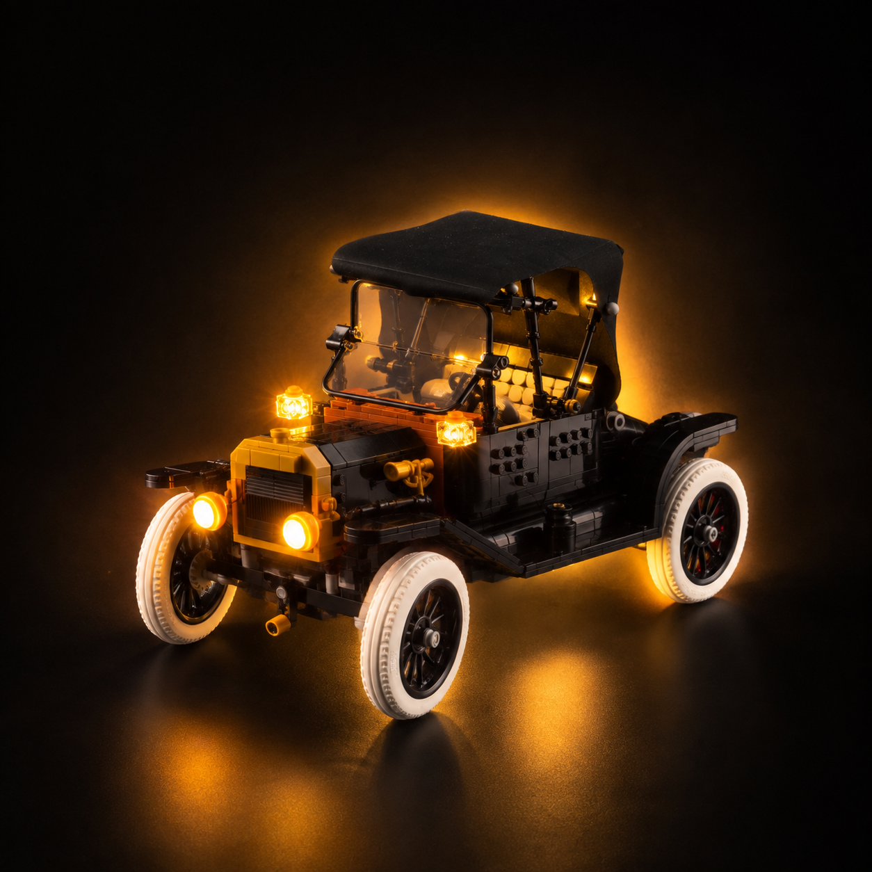 Premium-Wanddisplay kompatibel mit LEGO® Technic™ McLaren F1 42141 Stil D