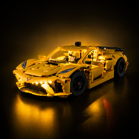 LED Light Kit for LEGO® Technic™ Chevrolet Corvette Stingray 42205
