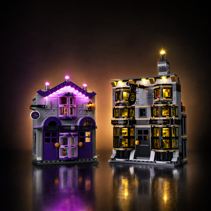 LED Light Kit for LEGO® Ollivanders™ & Madam Malkin’s 76439