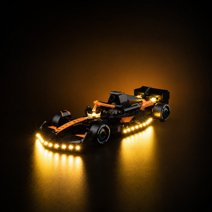 Premium-Wanddisplay kompatibel mit LEGO® Technic™ McLaren F1 42141 Stil D