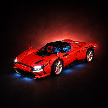 Premium-Wanddisplay kompatibel mit LEGO® Technic™ McLaren F1 42141 Stil D