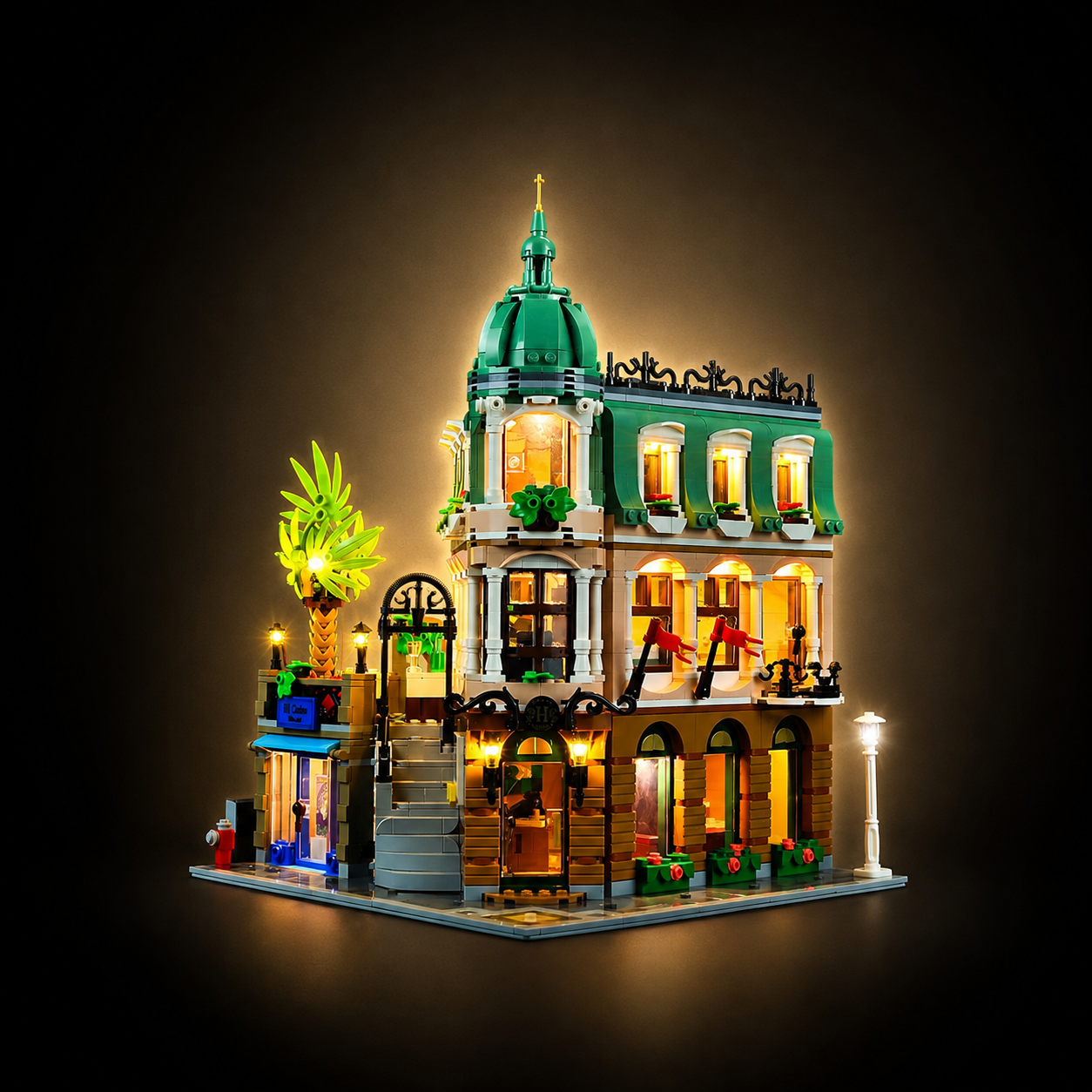LED Light Kit for LEGO® Icons Boutique Hotel 10297