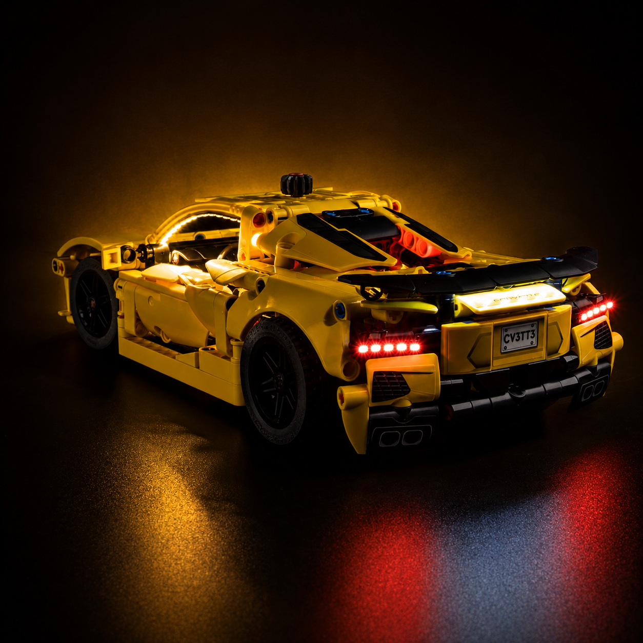 Premium-Wanddisplay kompatibel mit LEGO® Technic™ McLaren F1 42141 Stil D