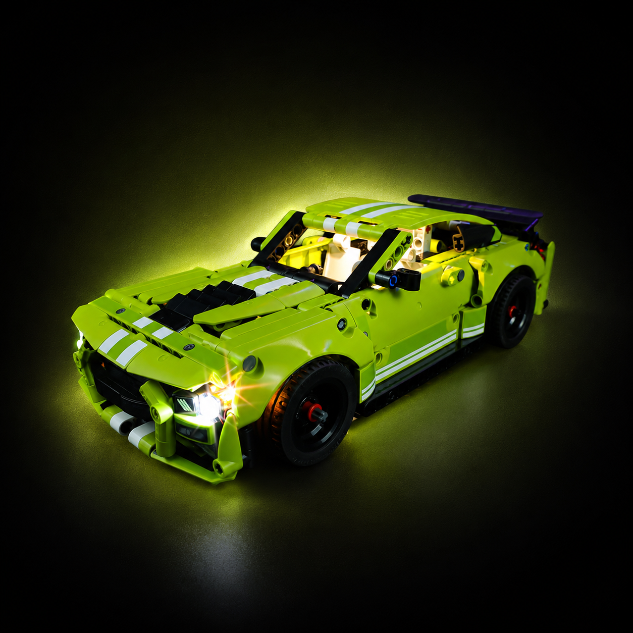 Premium-Wanddisplay kompatibel mit LEGO® Technic™ McLaren F1 42141 Stil D