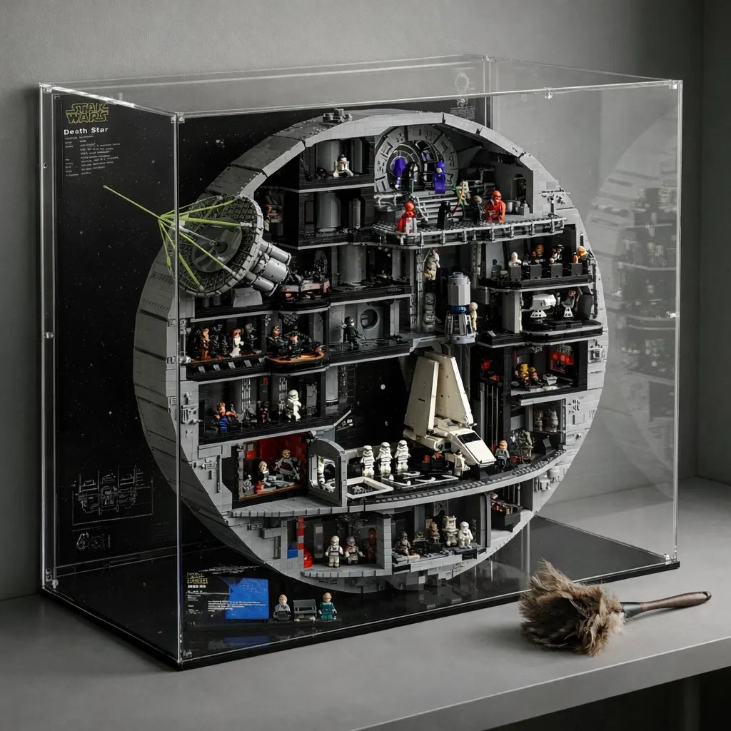 Acryl-Vitrine kompatibel mit LEGO® Star Wars™ Todesstern™ 75419 