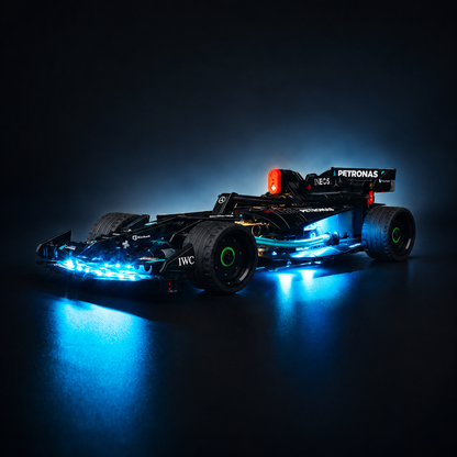 Premium-Wanddisplay kompatibel mit LEGO® Technic™ McLaren F1 42141 Stil D