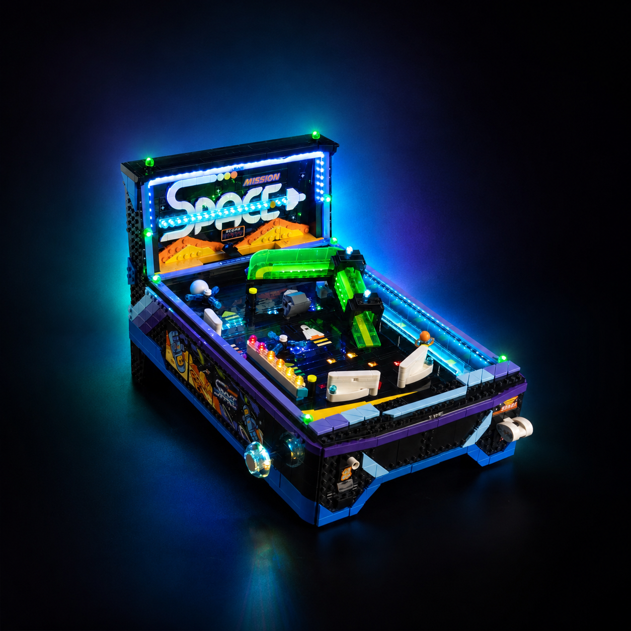 Premium-Wanddisplay kompatibel mit LEGO® Technic™ McLaren F1 42141 Stil D