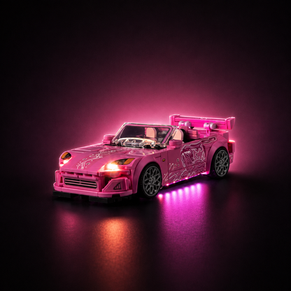 Premium-Wanddisplay kompatibel mit LEGO® Technic™ McLaren F1 42141 Stil D