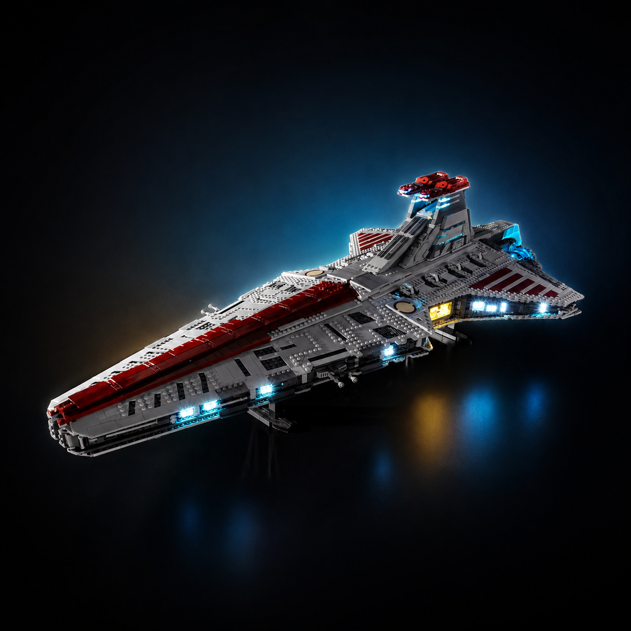 Premium-Wanddisplay kompatibel mit LEGO® Technic™ McLaren F1 42141 Stil D