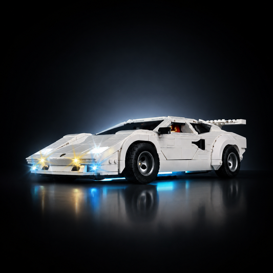 LED Light Kit for LEGO® Icons Lamborghini Countach 10337