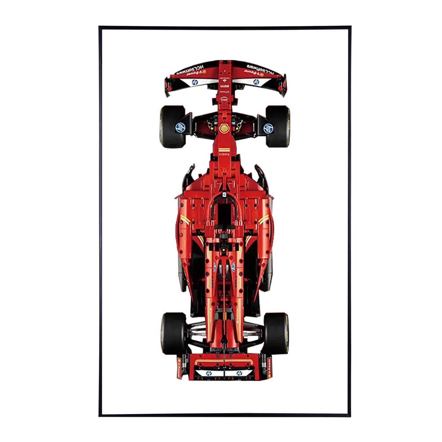 Custom LEGO Display Frame – Personalised Backboard with Your Own Photo - brickzonehub