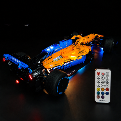 Premium-Wanddisplay kompatibel mit LEGO® Technic™ McLaren F1 42141 Stil D