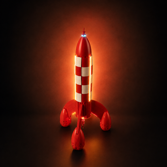 LED Light Kit for LEGO® Ideas Tintin® Moon Rocket 21367