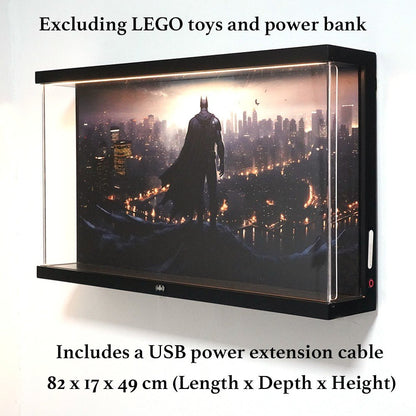 Display Case for LEGO® 76271 Batman Gotham City - brickzonehub