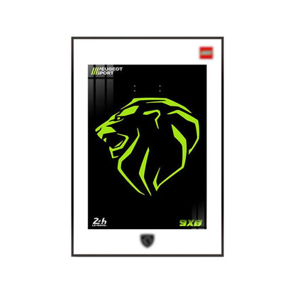 Display Frame for Lego® Peugeot 42156 - brickzonehub