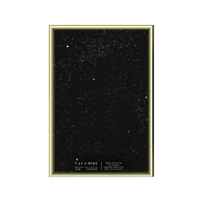 Display Wall Mount for LEGO® 75355 Star Wars™ T - 65 X - Wing - brickzonehub