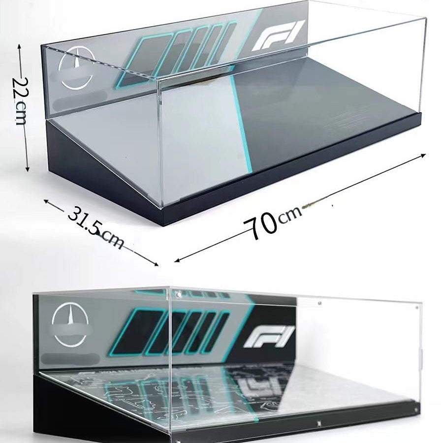 F1 2024 Race Calendar Display Case for LEGO® Mercedes - AMG F1 - brickzonehub