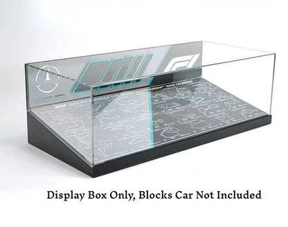 F1 2024 Race Calendar Display Case for LEGO® Mercedes - AMG F1 - brickzonehub