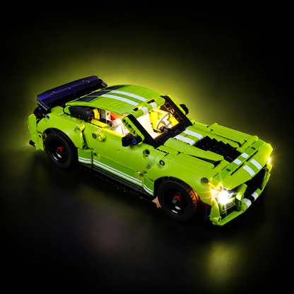 Premium-Wanddisplay kompatibel mit LEGO® Technic™ McLaren F1 42141 Stil D