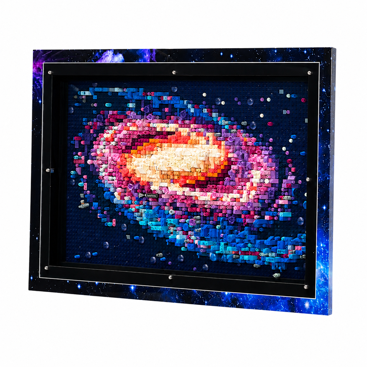 Wall-Mounted Display Case Compatible with LEGO® Art The Milky Way Galaxy Set 31212
