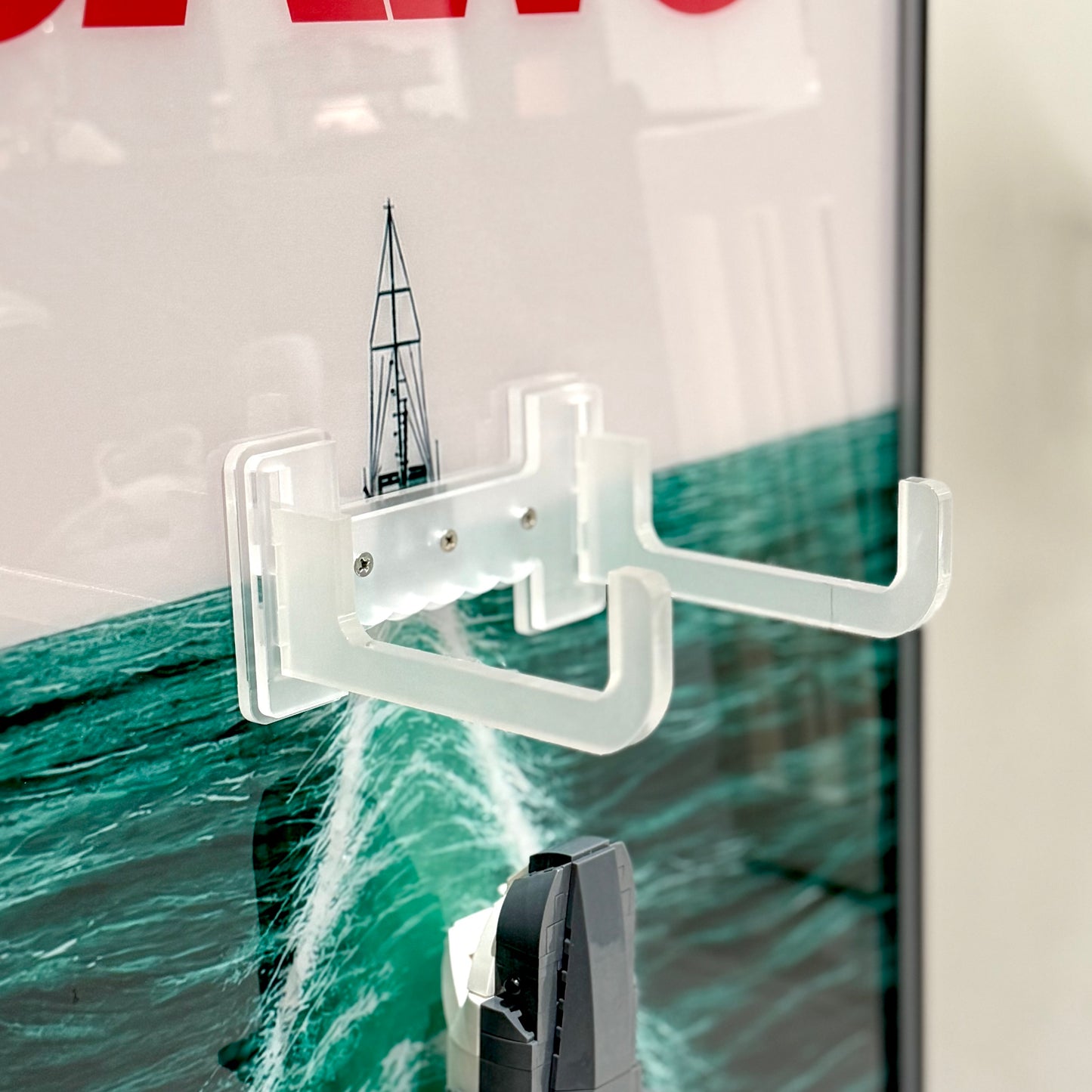 Wall Display Frame for LEGO® Ideas Jaws 21350