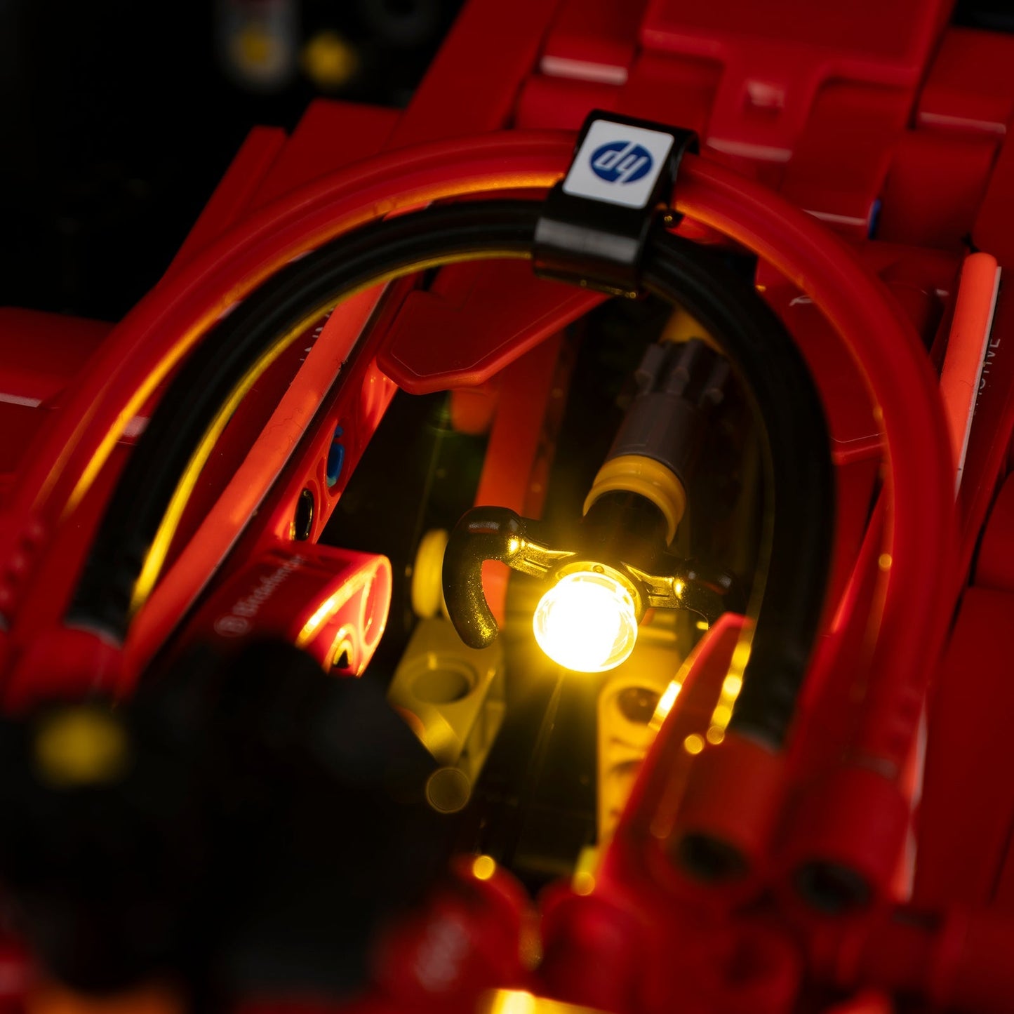 Premium-Wanddisplay kompatibel mit LEGO® Technic™ McLaren F1 42141 Stil D
