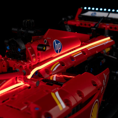 Premium-Wanddisplay kompatibel mit LEGO® Technic™ McLaren F1 42141 Stil D