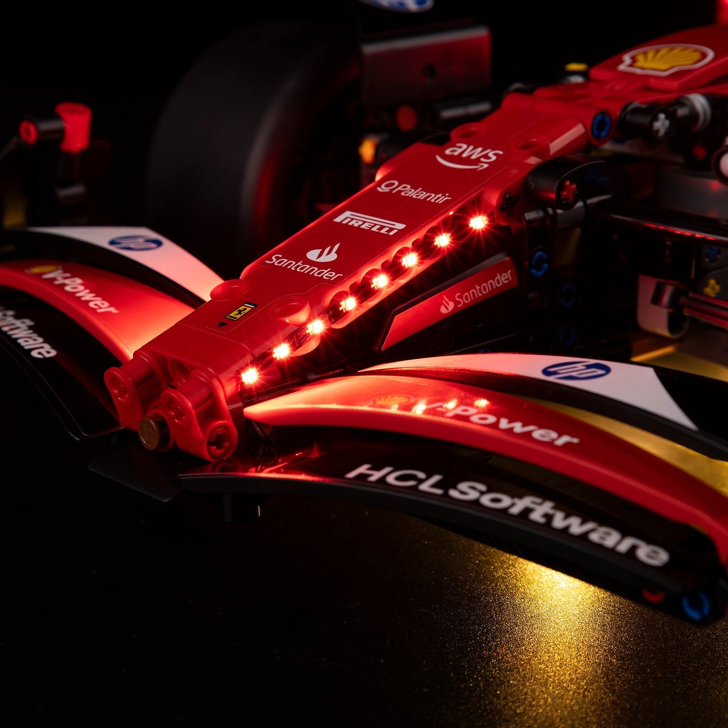 Premium-Wanddisplay kompatibel mit LEGO® Technic™ McLaren F1 42141 Stil D