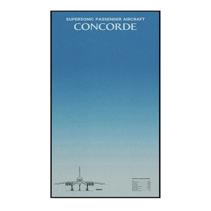 LED Wall Display Frame for Lego® Concorde Set（10318） - brickzonehub