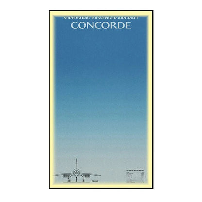 LED Wall Display Frame for Lego® Concorde Set（10318） - brickzonehub