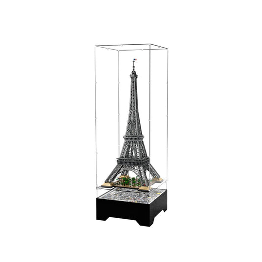LEGO® 10307 Eiffel Tower Floating Stand with LED Lights & Paris City Map - brickzonehub