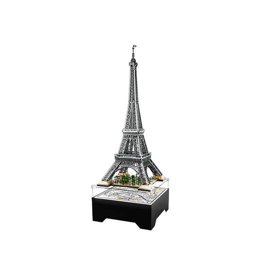 LEGO® 10307 Eiffel Tower Floating Stand with LED Lights & Paris City Map - brickzonehub