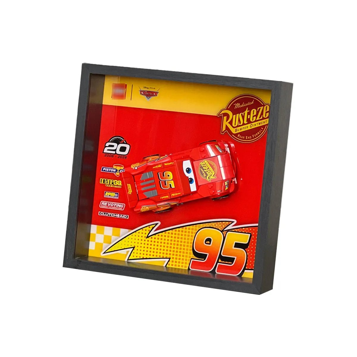 LEGO® Car Display Cases – F1, Supercars & Speed Champions Wall Frames(77252 - 77257) - brickzonehub