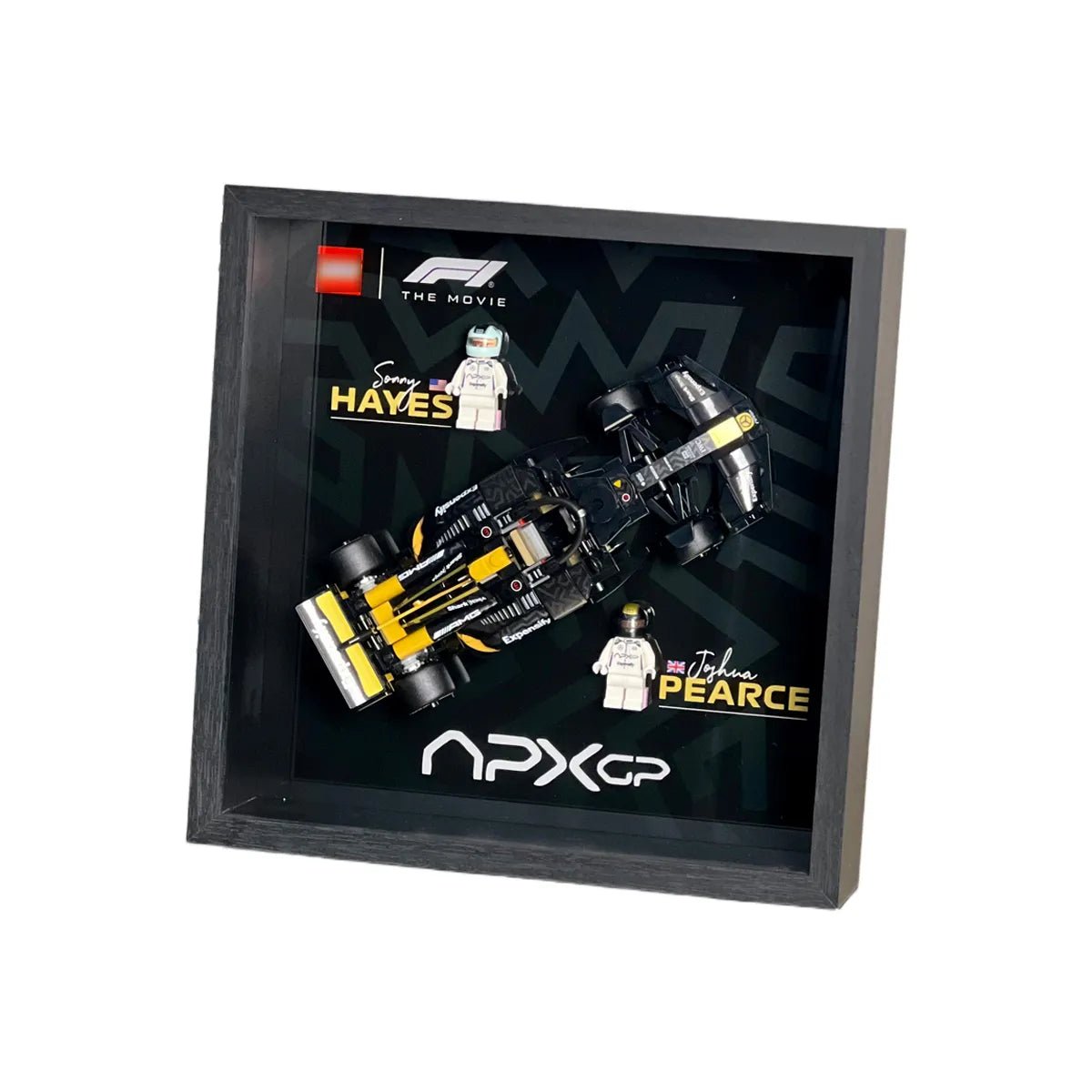 LEGO® Car Display Cases – F1, Supercars & Speed Champions Wall Frames(77252 - 77257) - brickzonehub