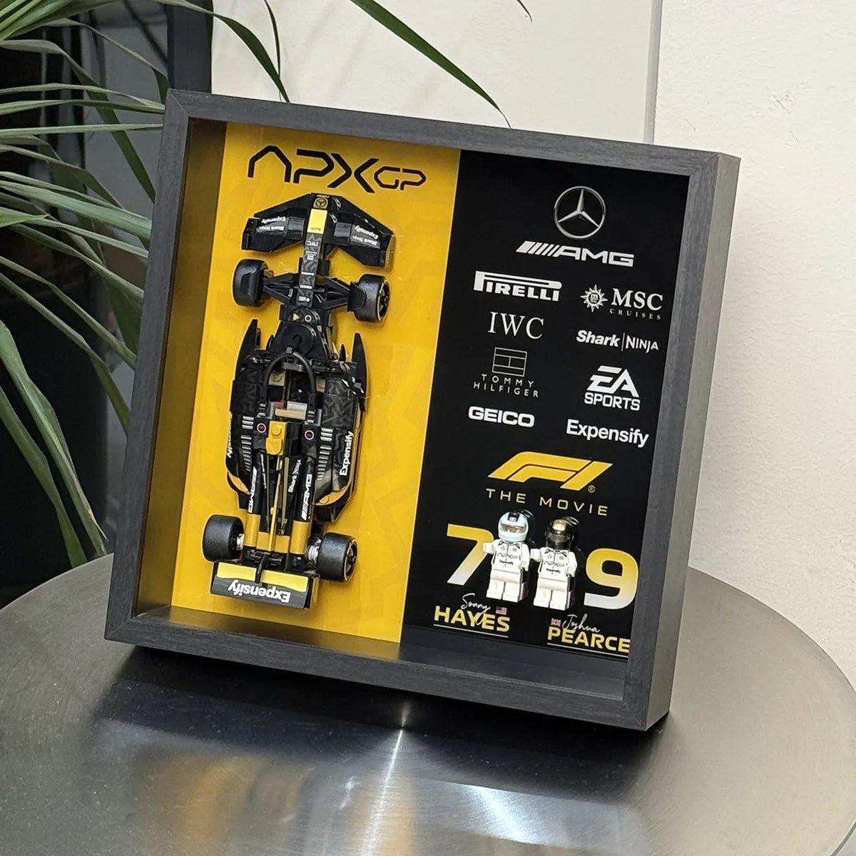 LEGO® Car Display Cases – F1, Supercars & Speed Champions Wall Frames(77252 - 77257) - brickzonehub